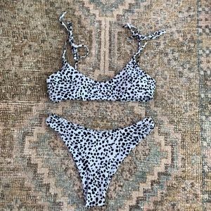 polka dot bikini